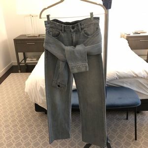 Alexander Wang Denim with attached waist tie